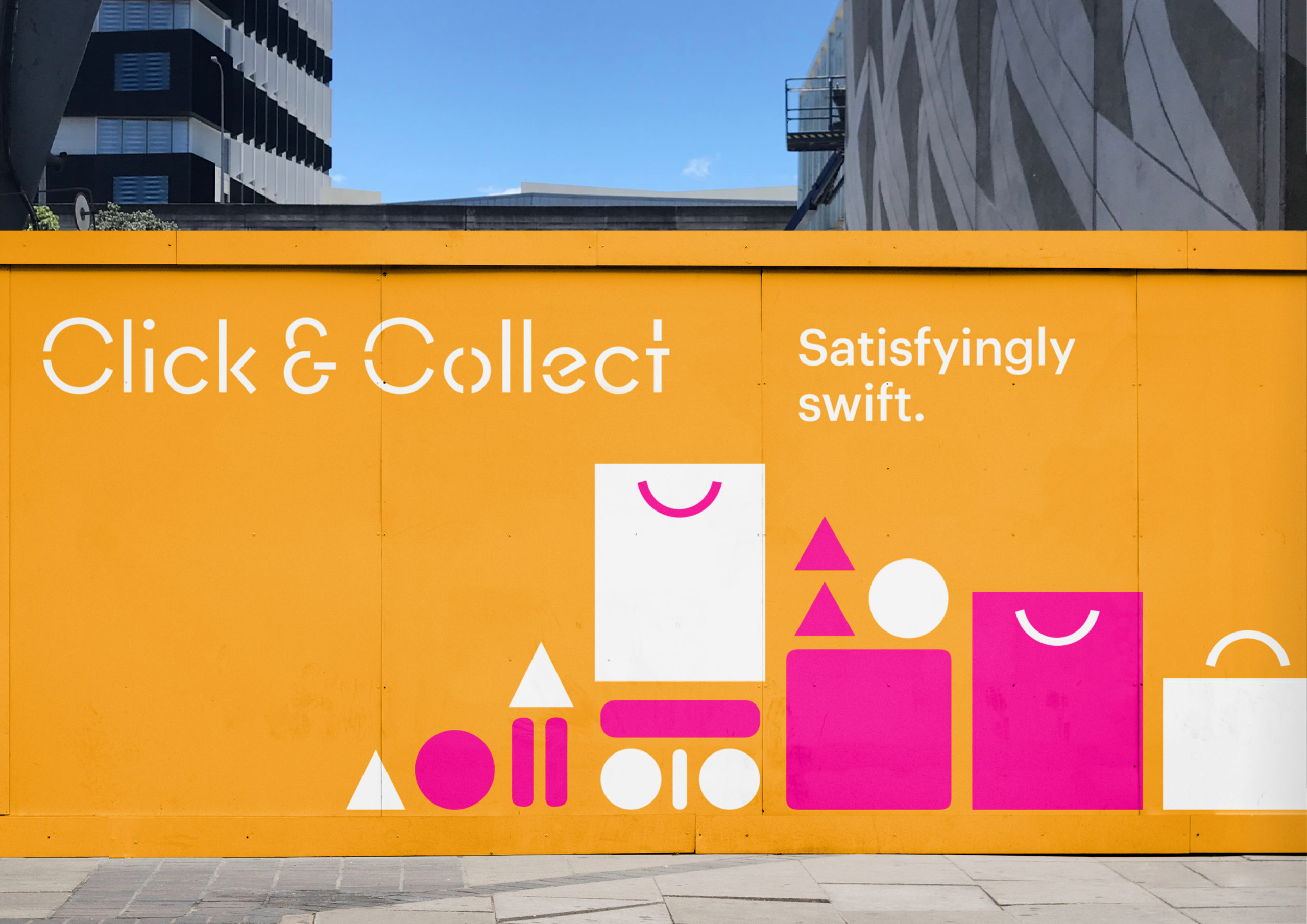 Click and Collect Sylvia Park Environment Graphic Hoardings Exterior